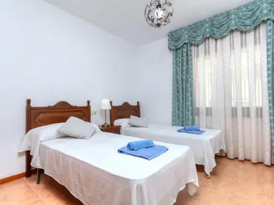 Cama o camas de una habitación en Holiday Home La Tilia II by Interhome