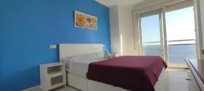 Cama o camas de una habitación en Apartament IMA