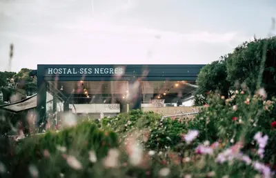 Plano de Hostal Ses Negres