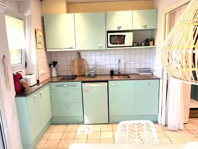 Una cocina o zona de cocina en Can Pitu Ferriol