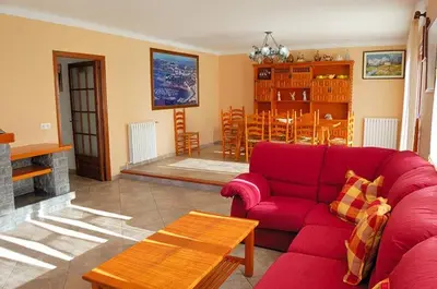Zona de estar de Villa Cadí . Ref. 620