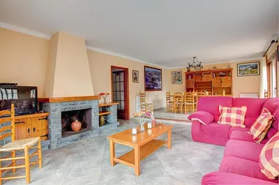 Zona de estar de Villa Cadí . Ref. 620