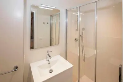 Un baño de Apartamento histórico en el Barri Vell, Girona