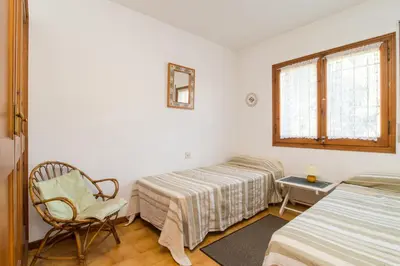 Cama o camas de una habitación en K-2 CALELLA DE PALAFRUGELL, 4 PaX