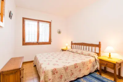 Cama o camas de una habitación en K-2 CALELLA DE PALAFRUGELL, 4 PaX