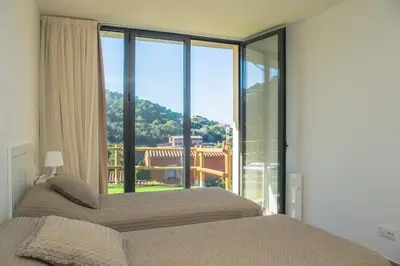 Cama o camas de una habitación en Nou Sol Solet