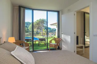 Cama o camas de una habitación en Nou Sol Solet