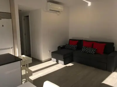 Zona de estar de Apartament L'Alba