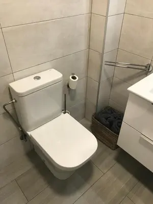 Un baño de Apartament L'Alba