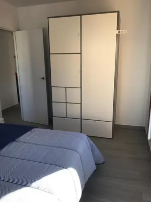 Cama o camas de una habitación en Apartament L'Alba