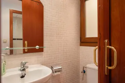 Un baño de Apartamento con espectaculares vistas al Mediterráneo