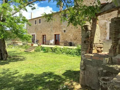 Jardín al aire libre en Can LLorens