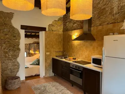 Una cocina o zona de cocina en Can LLorens