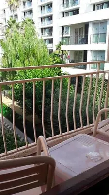 Un balcón o terraza de Hostal Santa Ana