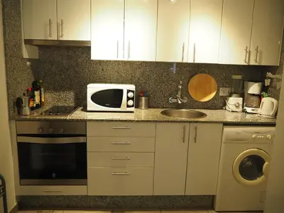 Una cocina o zona de cocina en Old Side Girona Two