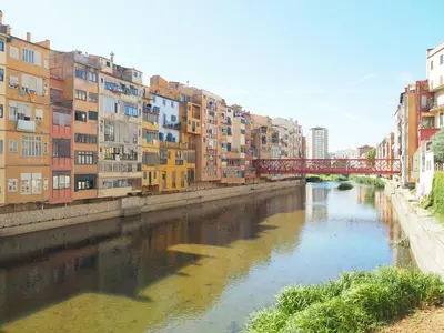 Vista de un río cerca de este apartamento