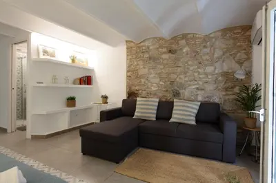 Zona de estar de Old Side Girona Two