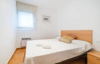 Cama o camas de una habitación en CANADELL BAIXOS 3º