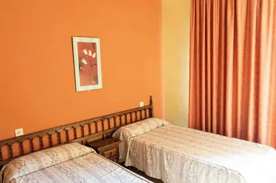 Cama o camas de una habitación en Apartments Lloret de Mar - Costa Brava 3515