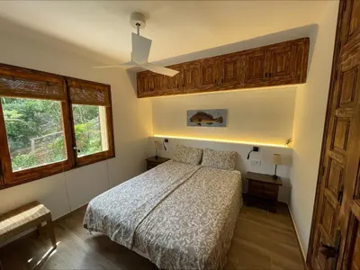Cama o camas de una habitación en Apartment with a breathtaking view