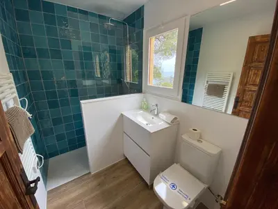 Un baño de Apartment with a breathtaking view