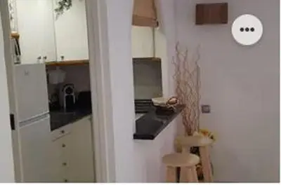 Una cocina o zona de cocina en COQUETO APARTAMENTO EN PLAYA DE ARO