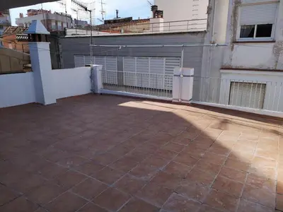 Un balcón o terraza de Fantástico Apartamento en el centro de Blanes y a 150mts de la Playa