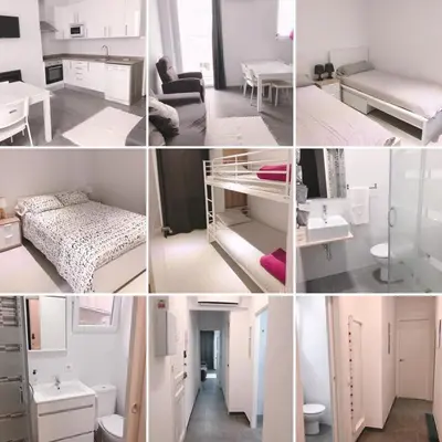 Un baño de Fantástico Apartamento en el centro de Blanes y a 150mts de la Playa