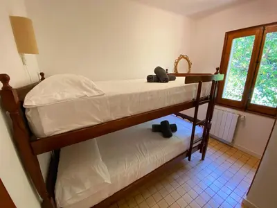Cama o camas de una habitación en Spectacular Mediterranean view!