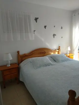 Cama o camas de una habitación en LA VILLA DEL PARAISO
