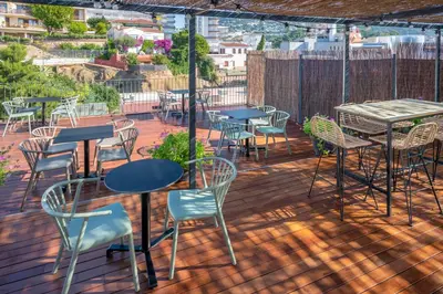 Un balcón o terraza de GHT Miratge - Only Adults 18 and up