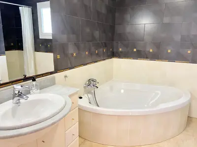Un baño de Bequia