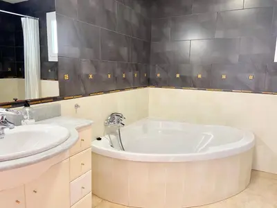 Un baño de Bequia