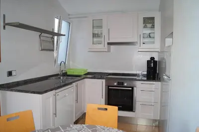 Una cocina o zona de cocina en Mango