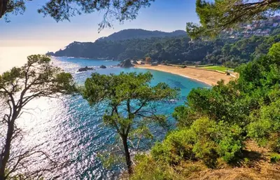 Paisaje cerca de esta villa