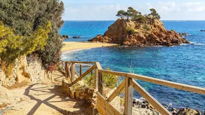 Paisaje cerca de esta villa