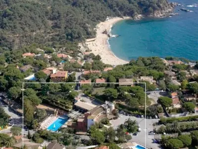 Paisaje cerca de esta villa