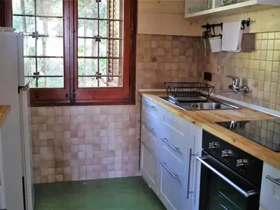 Una cocina o zona de cocina en Torre isabel
