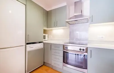 Una cocina o zona de cocina en Canadell 1º 3ª