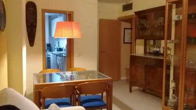 Zona de estar de Miquel 2 – Apartamento con Parking, Wifi y A/C