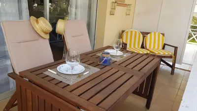 Zona de estar de VILLAS COSETTE - Apartamento Happolon