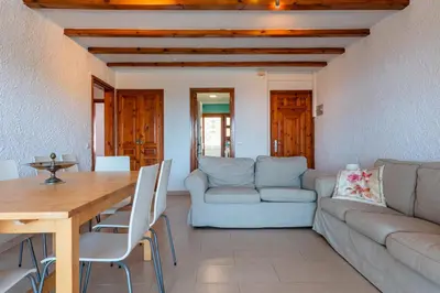 Zona de estar de E-2 CALELLA DE PALAFRUGELL 8 PAX