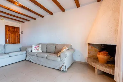 Zona de estar de E-2 CALELLA DE PALAFRUGELL 8 PAX