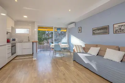 Una cocina o zona de cocina en AO-4 CALELLA DE PALAFRUGELL 2 PAX