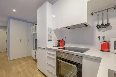 Una cocina o zona de cocina en AO-4 CALELLA DE PALAFRUGELL 2 PAX