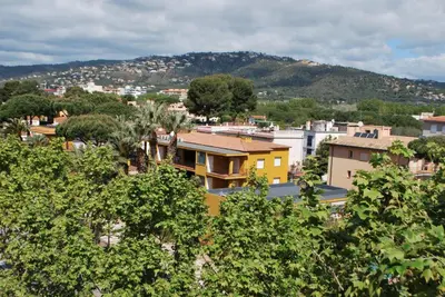 Vista general de una montaña o vista desde el apartamento