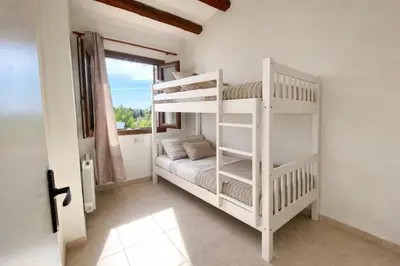 Cama o camas de una habitación en Villa Cinquella