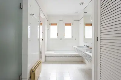 Un baño de Villa Maricel