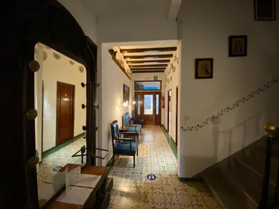 Zona de estar de Hotel Mitus