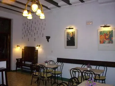 Zona de estar de Hotel Mitus